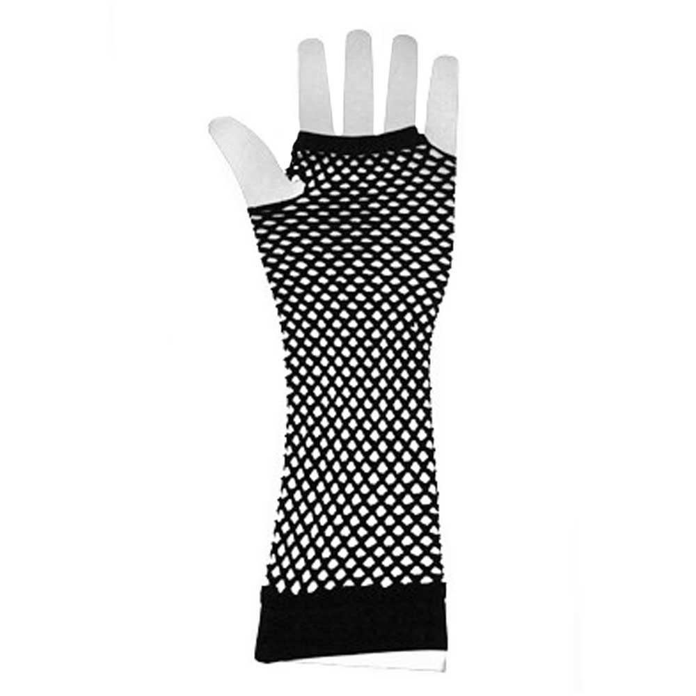 Zac's Alter Ego - Long fishnet Gants - Noir